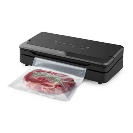 Anova Precision Vacuum Sealer Pro: Black Food Vacuum Sealer for Sous Vide, 5-Year Warranty, Plastic, 15.7"x7"x4.3" image {12}