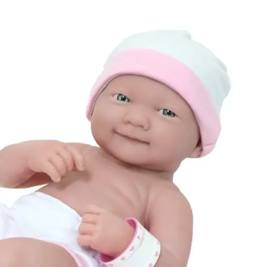 JC Toys La Newborn 14" Baby Doll 8pc - Pink image {2}