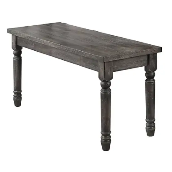 Wallace Bench Weathered Blue Washed - Acme Furniture image {1}