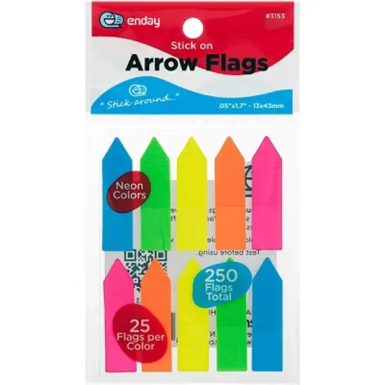Enday Stick On Arrow Flags image {5}