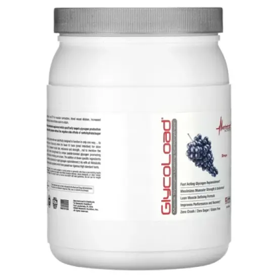 Metabolic Nutrition, Glycoload, 100% Micronized Cyclic Cluster Dextrin Carbohydrate Powder, Muscle Glycogen Loading Carbohydrate, Pre Intra Post image {3}