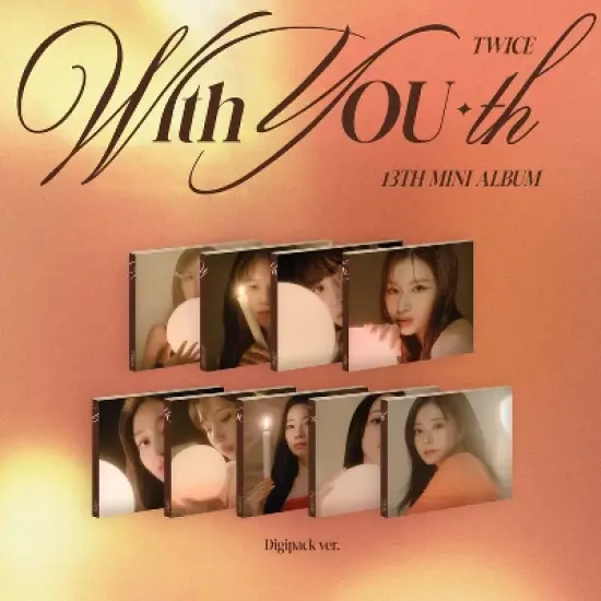 TWICE - With YOU-th (Digipak) (CD) image {2}