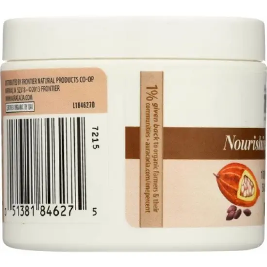 Aura Cacia Organic Nourishing Cocoa Butter - 4 oz image {2}