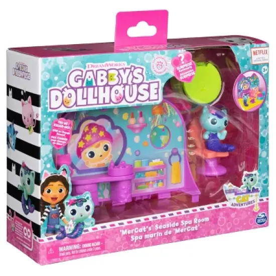 Gabby's Dollhouse MerCat's Seaside Spa Room Playset image {7}