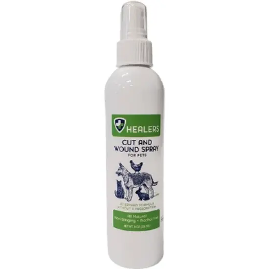 Healers Natural Wound Spray - 8oz image {3}