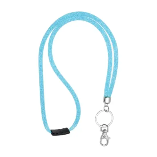 Unique Bargains Rhinestone Bling ID Badges Keychain Lanyards with Metal Clasp image {7}