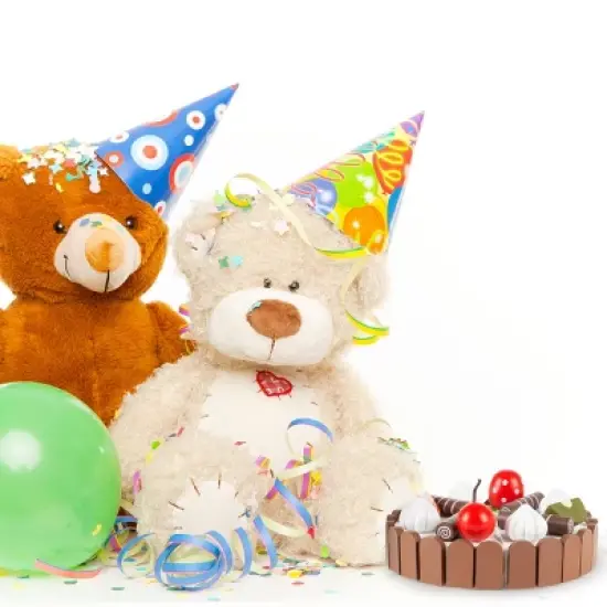 Birthday Cake-Kids Wooden Magnetic Dessert with Cutting Knife, Fruit Toppings, Chocolate and Vanilla Swirls-Fun Pretend Play Party Food by Toy Time image {5}