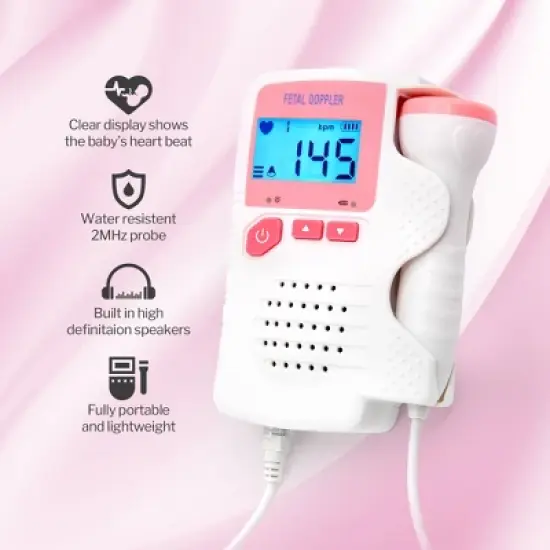 SpringBud FD-200B Fetal Doppler Heart Beat Monitor image {4}