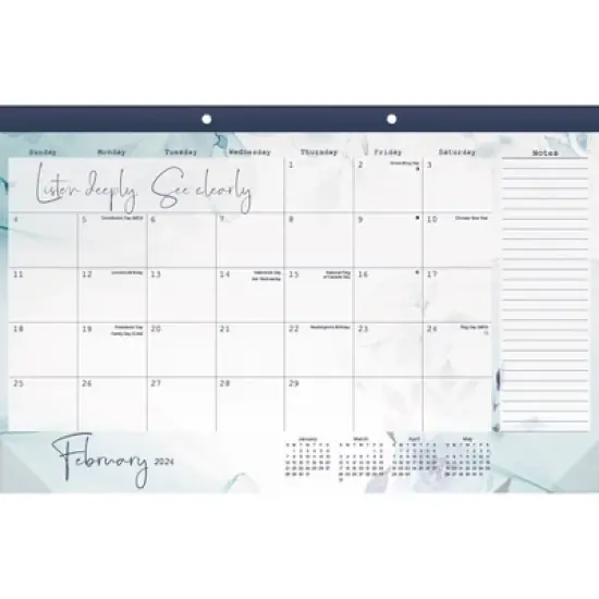 Trends International Inc. 2023-24 Desktop Calendar 11.43"x17" Mindfulness by Stephanie Ryan image {1}