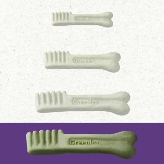 Greenies Fresh Dental Care Spearmint Flavor Adult Large Breed Dog Treats - 12oz image {3}