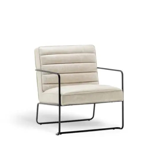 eLuxury Horizontal Channel Living Room Chair image {10}