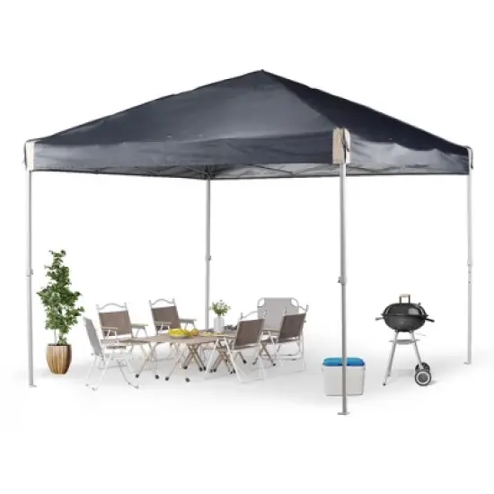 Aoodor 9.8'x9.8' Pop Up Canopy Tent with Roller Bag, Portable Instant Shade Canopy image {2}