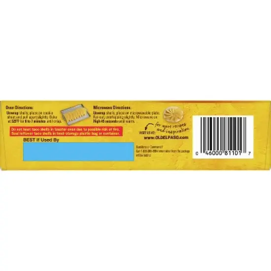 Old El Paso Gluten Free Crunchy Taco Shells image {9}