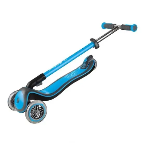 Globber Elite Deluxe Kick Scooter - Sky Blue image {6}