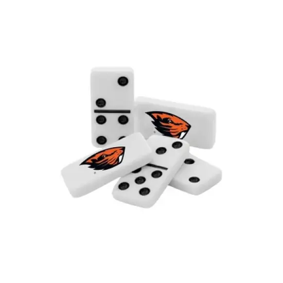 MasterPieces Officially Licensed NCAA Oregon State Beavers 28 Piece Dominoes Game for Adults image {2}