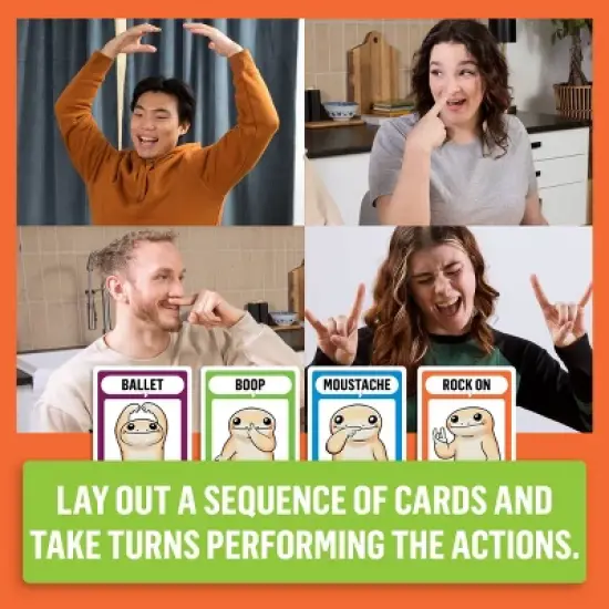 Exploding Kittens Coyote Card Game: Social Skills Development, 10-Minute Playtime, 3+ Players, Full Game image {4}