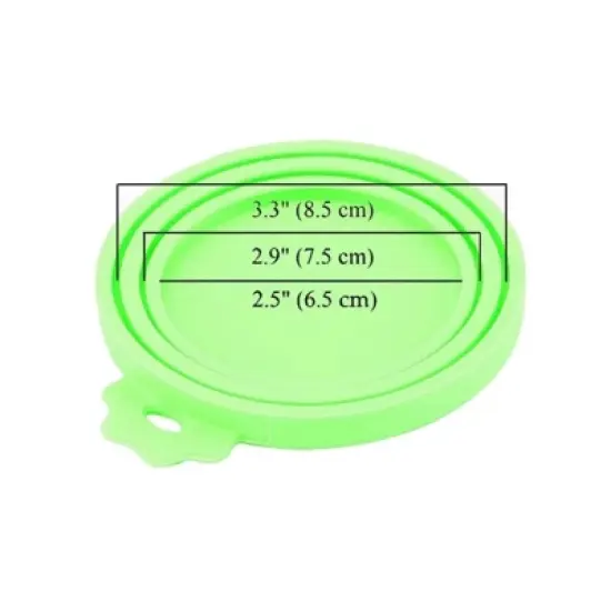 Paaaawaters One Reusable Silicone Pet Can Lid Bpa Free Suitable For Most Sized Dog And Cat Cans - Keeps Food Fresh Prevents Bacterial Odors image {2}