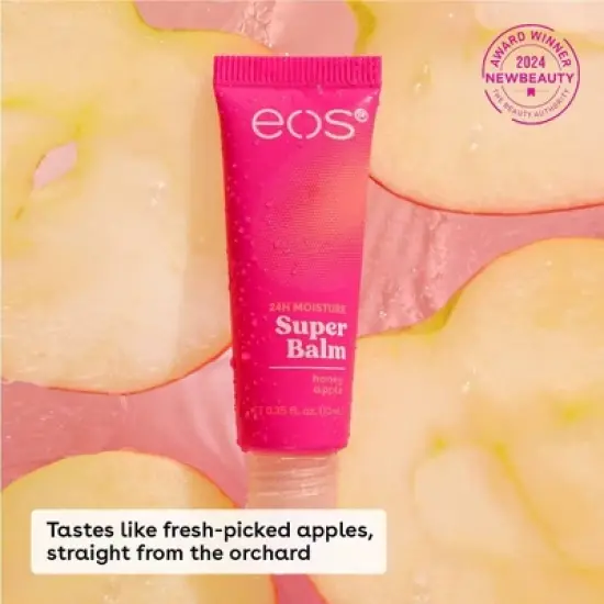eos 24H Moisture Super Lip Balm - Coconut Milk & Honey Apple - 0.7 fl oz/2pk image {3}