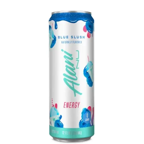 Alani Blue Slush Energy Drink - 12 fl oz Can image {5}