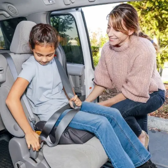 Diono Solana - Pack of 3 Backless Booster Car Seats, Black image {3}