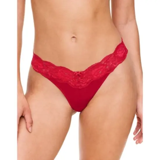 Adore Me Women's Jaya Thong Panty image {5}