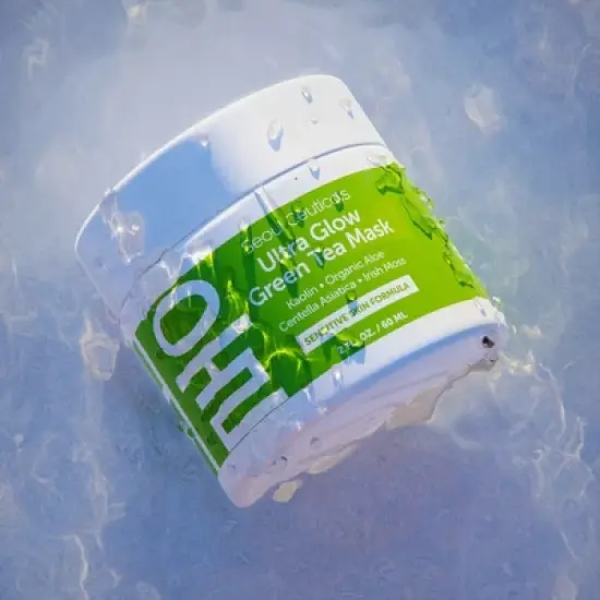 Seoul Ceuticals Korean Skin Care Green Tea Face Mask - Korean Face Mask Skincare K Beauty Face Masks Contains Kaolin Clay + Centella Asiatica, 2oz image {2}