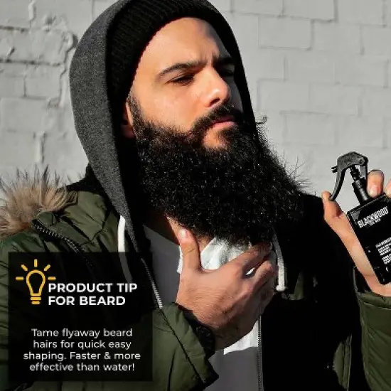 Blackwood for Men Hair & Beard Hydrator - 4 fl oz image {6}