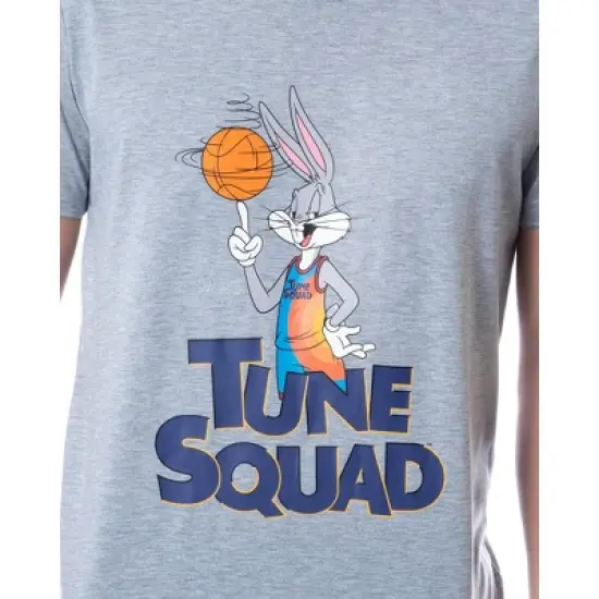 Looney Tunes Mens' Space Jam Movie Bugs Bunny Sleep Pajama Set Multicolored image {1}