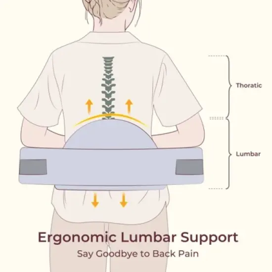 Momcozy Upgraded Adjustable Nursing Pillow image {6}