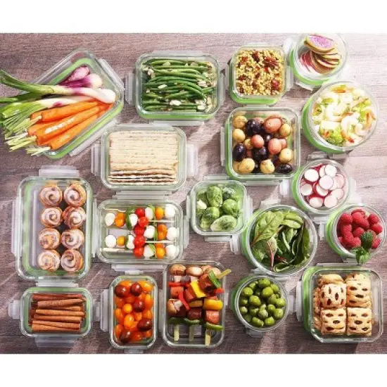 Food Storage Container Set Kinetic Go Green - Clear image {1}