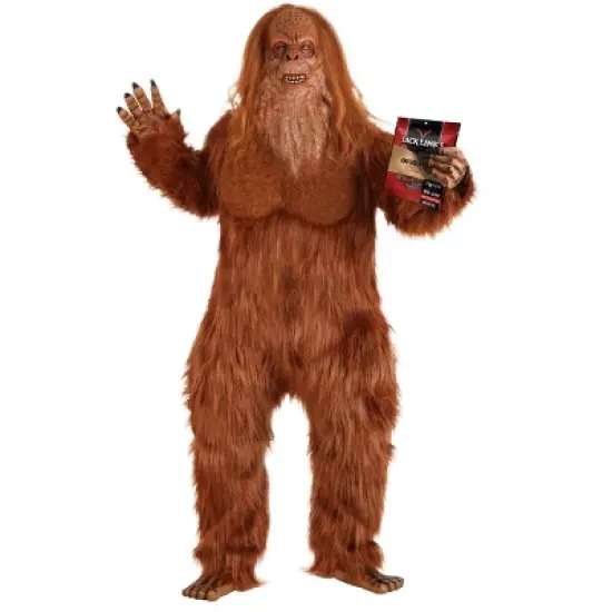HalloweenCostumes.com Sasquatch Costume Bigfoot Outfit Mascot Messin With Sasquatch Halloween Costume, Adult Big and Tall Sizes image {3}