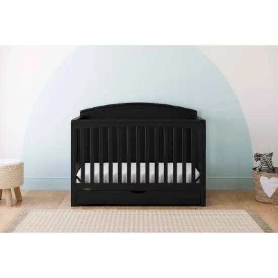 Graco Bellwood 5-in-1 Convertible Crib with Drawer image {2}