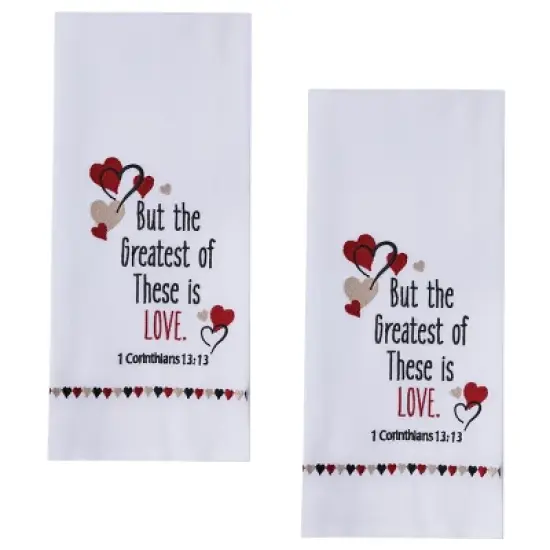 Park Designs Valentine Dishtowels image {8}