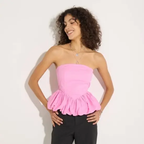 Women's Bustier Bubble Top - Wild Fable&trade; image {2}