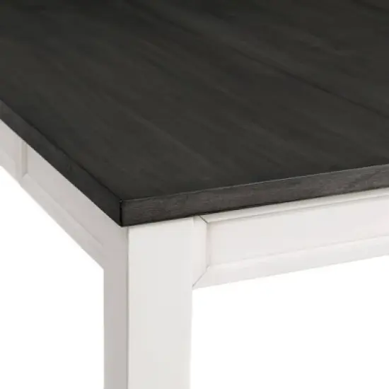Jamison Two-Tone Counter Height Extendable Dining Table White - Picket House Furnishings image {4}