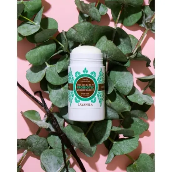 Lavanila Natural Probiotic Solid Deodorant - Vanilla Eucalyptus - Aluminum-Free 2oz image {1}
