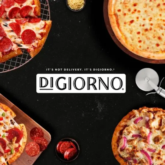 DiGiorno Thin & Crispy Stuffed Crust Pepperoni & Sausage Frozen Pizza - 21.4oz image {4}