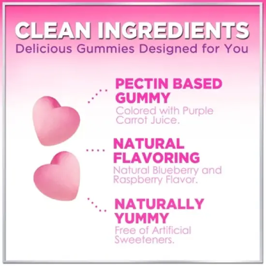 Hello Lovely! Hair Growth Vitamins Gummy with Biotin 5000 mcg image {5}