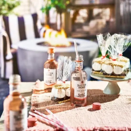 Sutter Home Pink Moscato Wine - 4pk/187ml Bottles image {2}