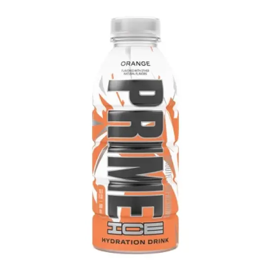 Prime Ice Hydration Orange Sports Drink - 16.9 fl oz Bottle image {3}