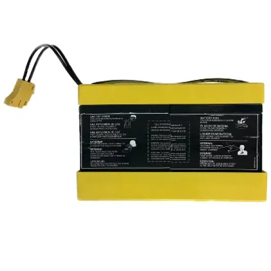 Peg Perego 24 Volt Battery - Black/ Yellow image {2}