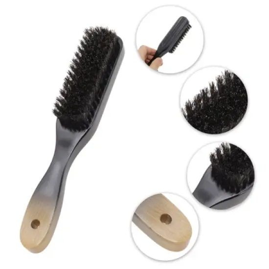 Unique Bargains Convenient Shaving Brush Black 1 Pc image {2}