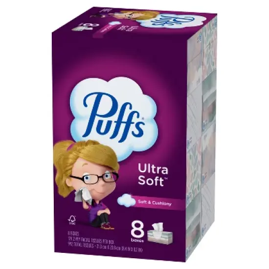 Puffs Ultra Soft Facial Tissue image {15}