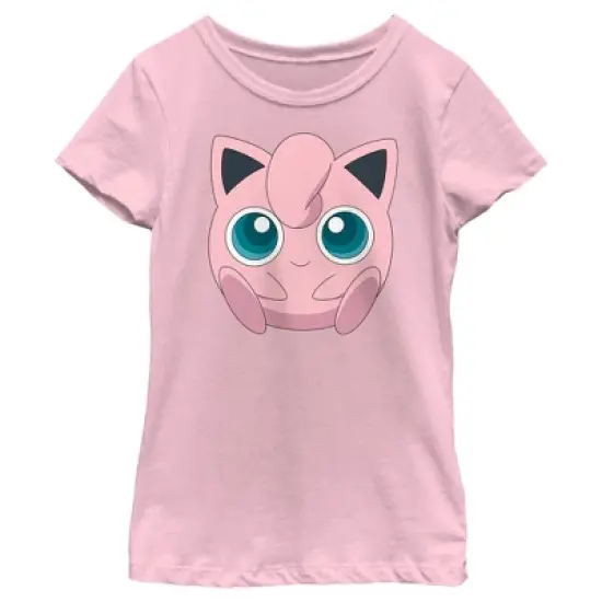 Girl's Pokemon Cute Jigglypuff T-Shirt image {3}