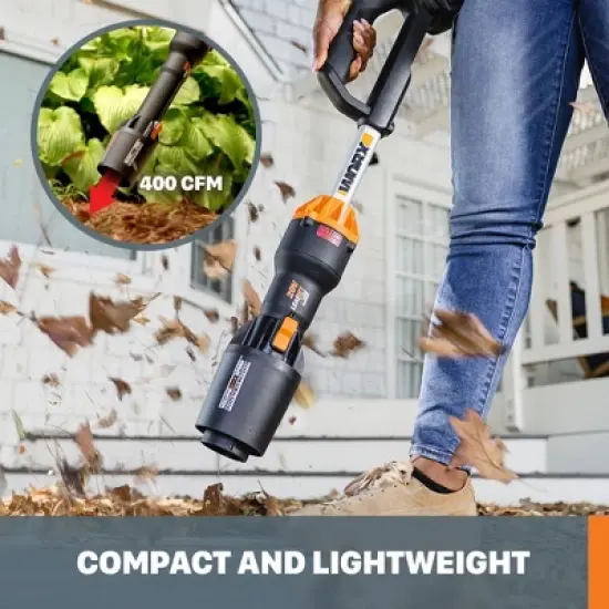 Worx WG543.9 20V Power Share LEAFJET Cordless Leaf Blower with Brushless Motor - TOOL ONLY image {2}