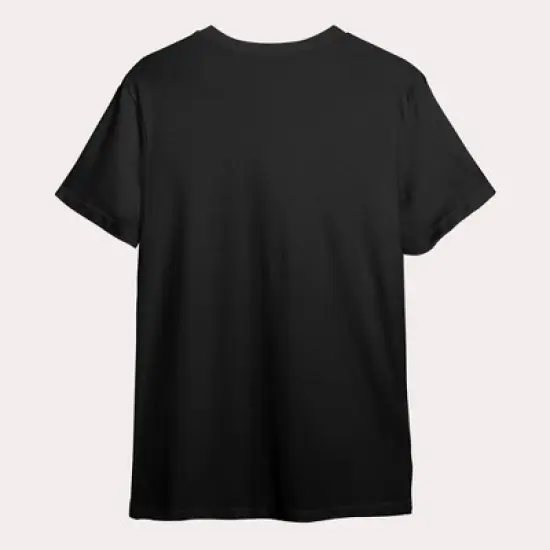 Men's Halloween Short Sleeve Graphic T-Shirt - Black image {1}