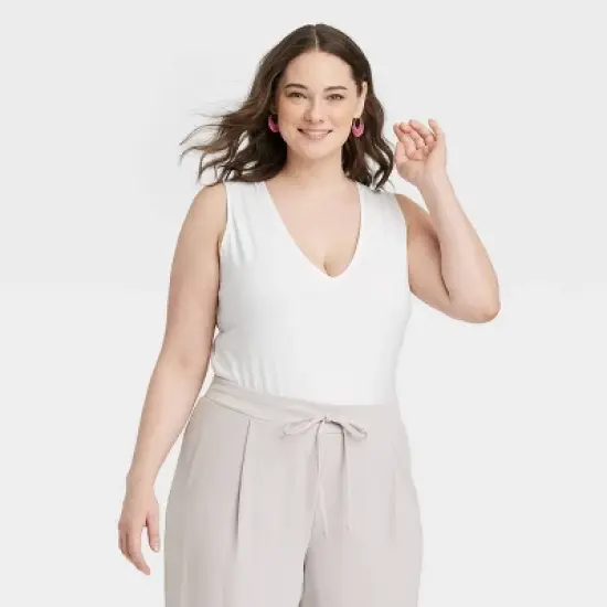 Women's V-Neck Bodysuit - A New Day&trade; image {8}