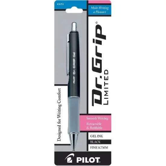 Pilot Pen Gel Retractable Black Ink/Assorted Barrel 36274 image {1}
