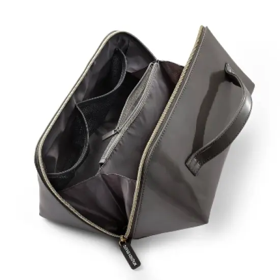 Sonia Kashuk&trade; Large Diagonal Zip Travel Makeup Bag image {2}