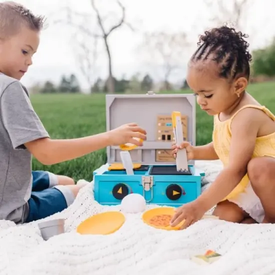 Melissa & Doug Let's Explore Camp Stove Play Set image {6}